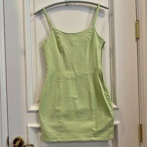 Urban Outfitters Size S Green Jean Dress